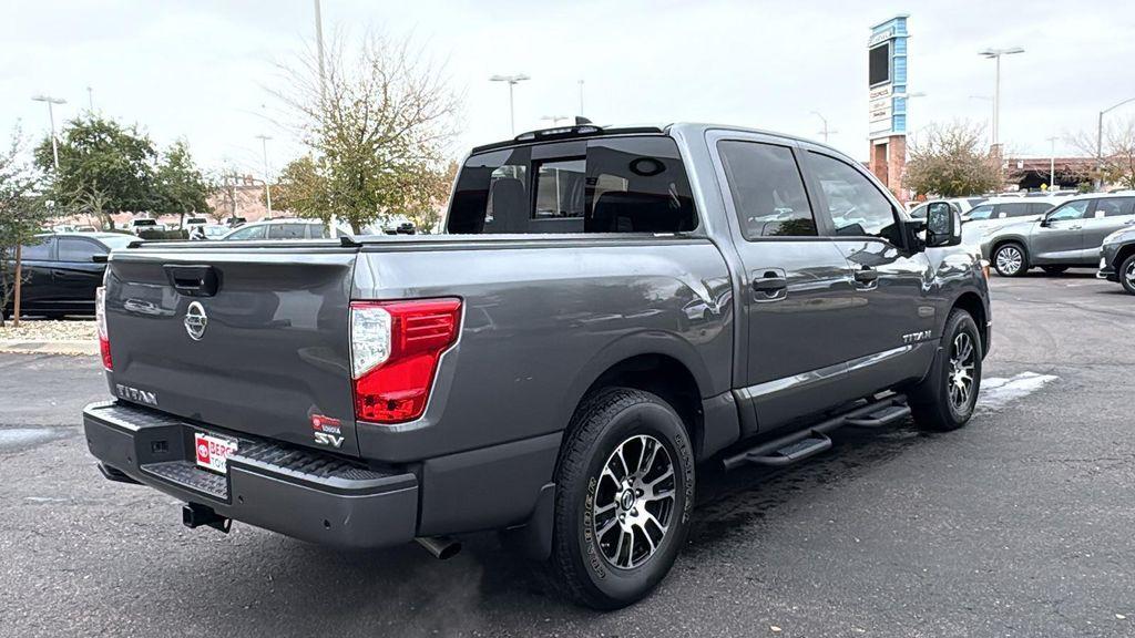used 2022 Nissan Titan car, priced at $26,882