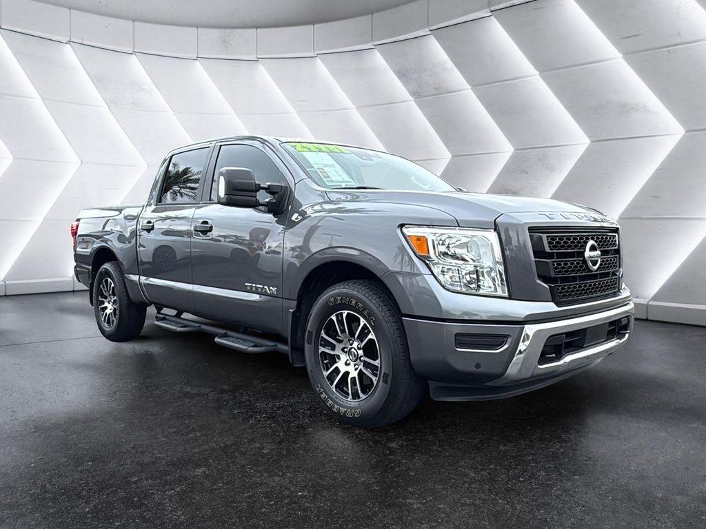 used 2022 Nissan Titan car, priced at $26,882