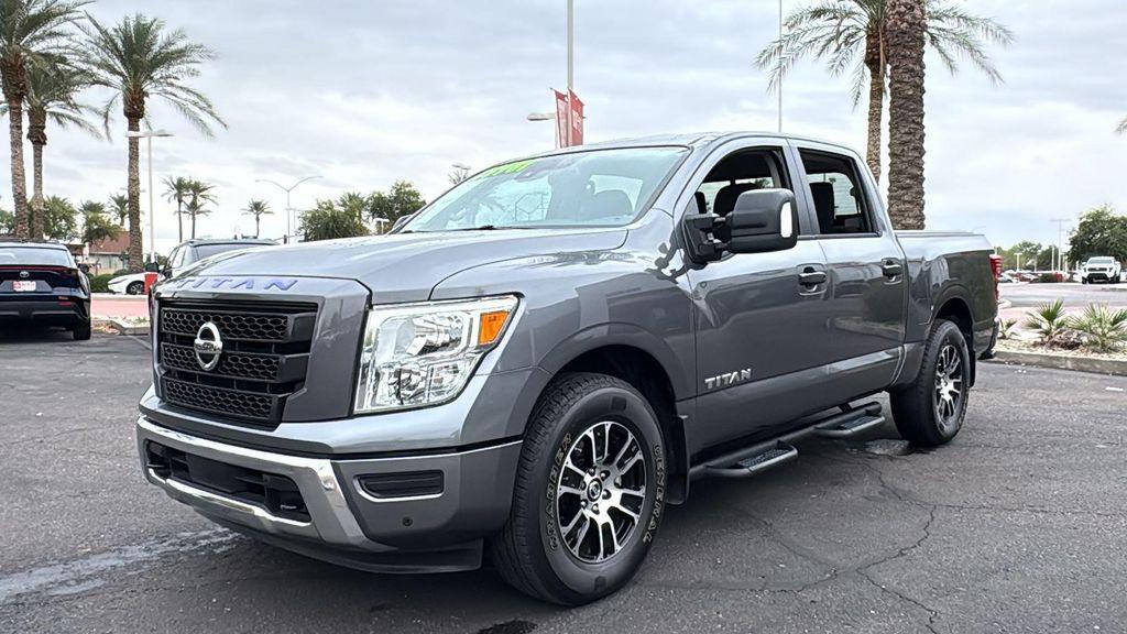 used 2022 Nissan Titan car, priced at $26,882