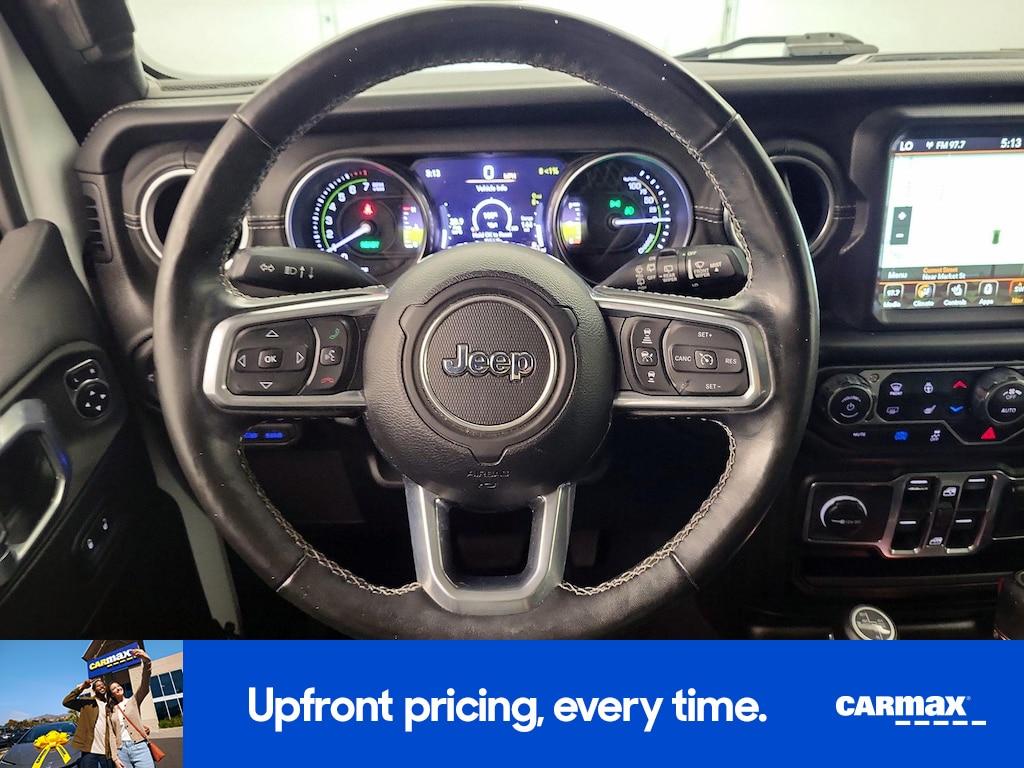 used 2021 Jeep Wrangler Unlimited 4xe car, priced at $27,998