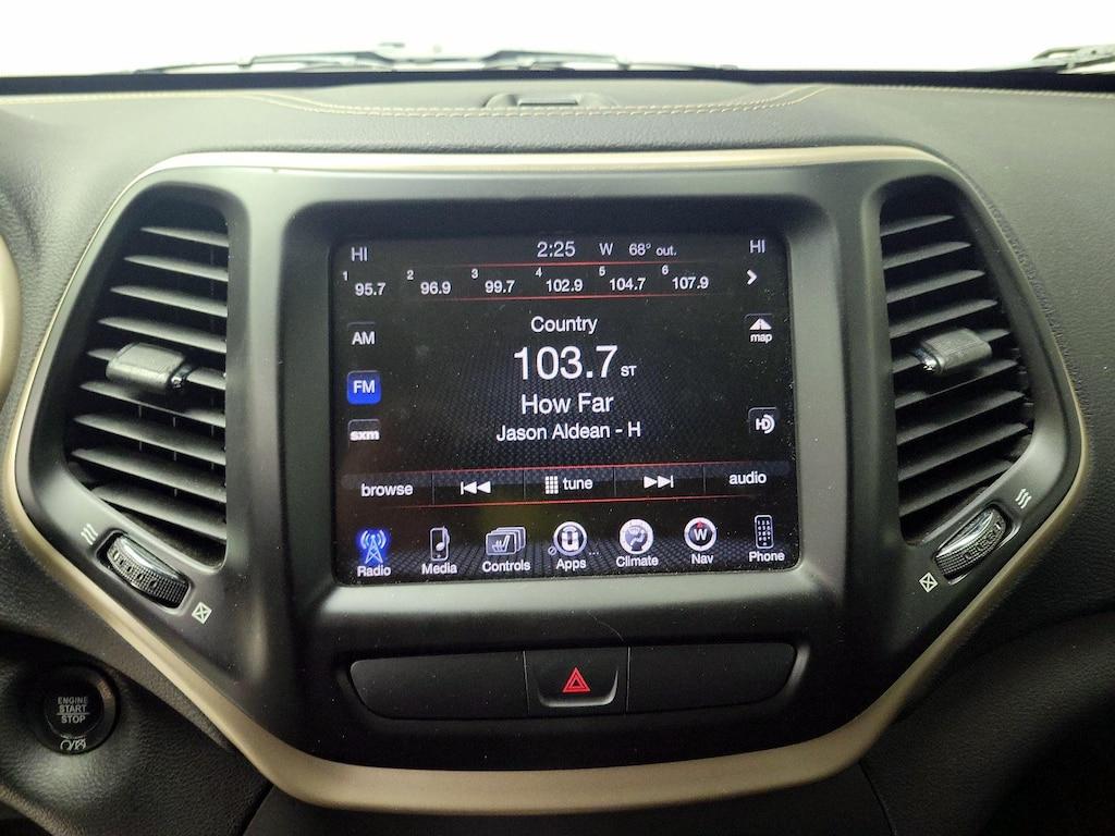 used 2017 Jeep Cherokee car, priced at $16,998