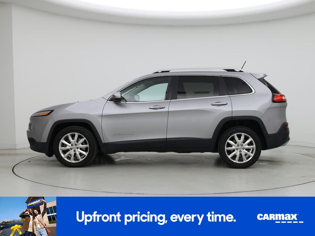 used 2015 Jeep Cherokee car, priced at $15,998