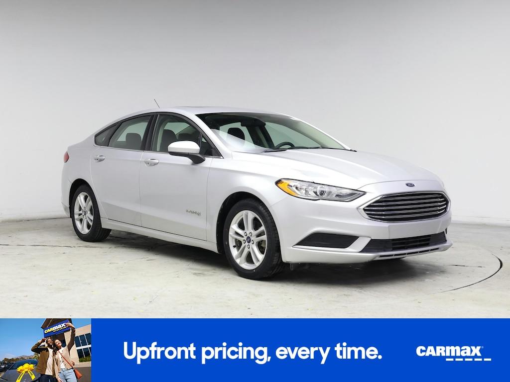 used 2018 Ford Fusion Hybrid car, priced at $12,998
