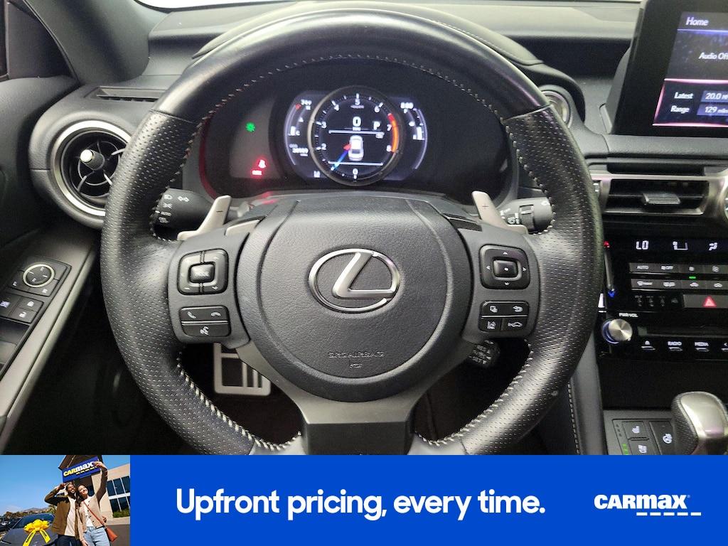 used 2021 Lexus IS 350 car, priced at $38,998