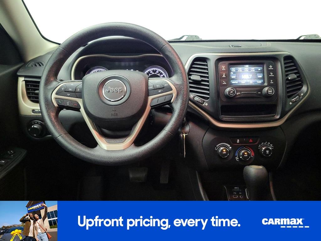 used 2015 Jeep Cherokee car, priced at $13,599