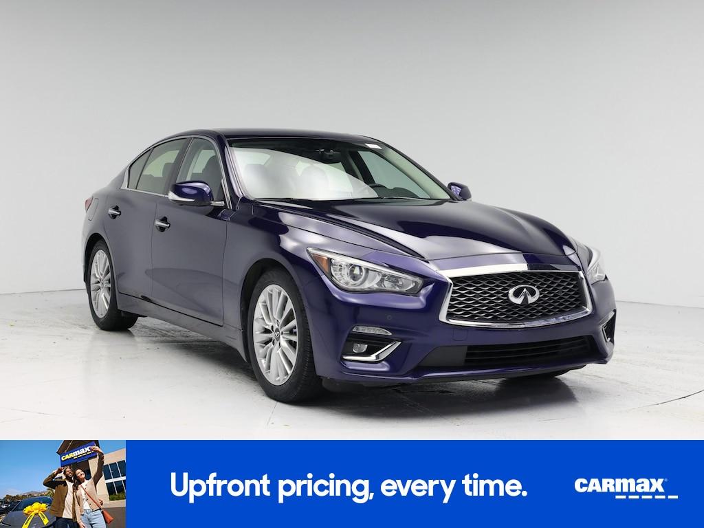 used 2021 INFINITI Q50 car, priced at $24,998