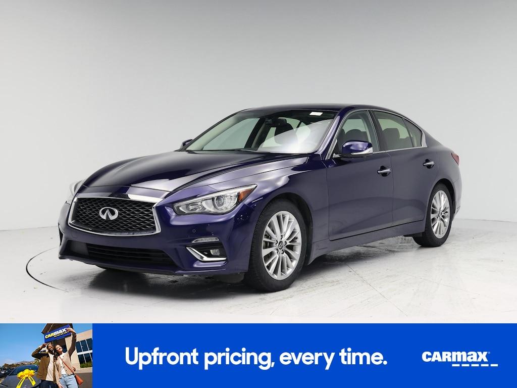 used 2021 INFINITI Q50 car, priced at $24,998