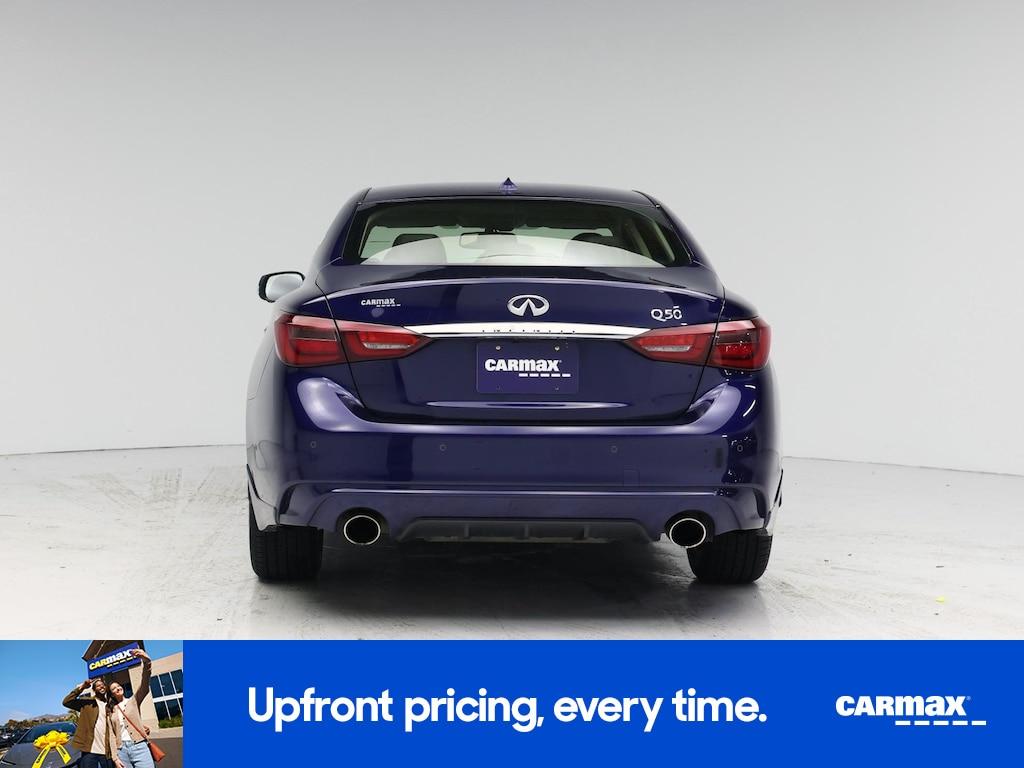 used 2021 INFINITI Q50 car, priced at $24,998