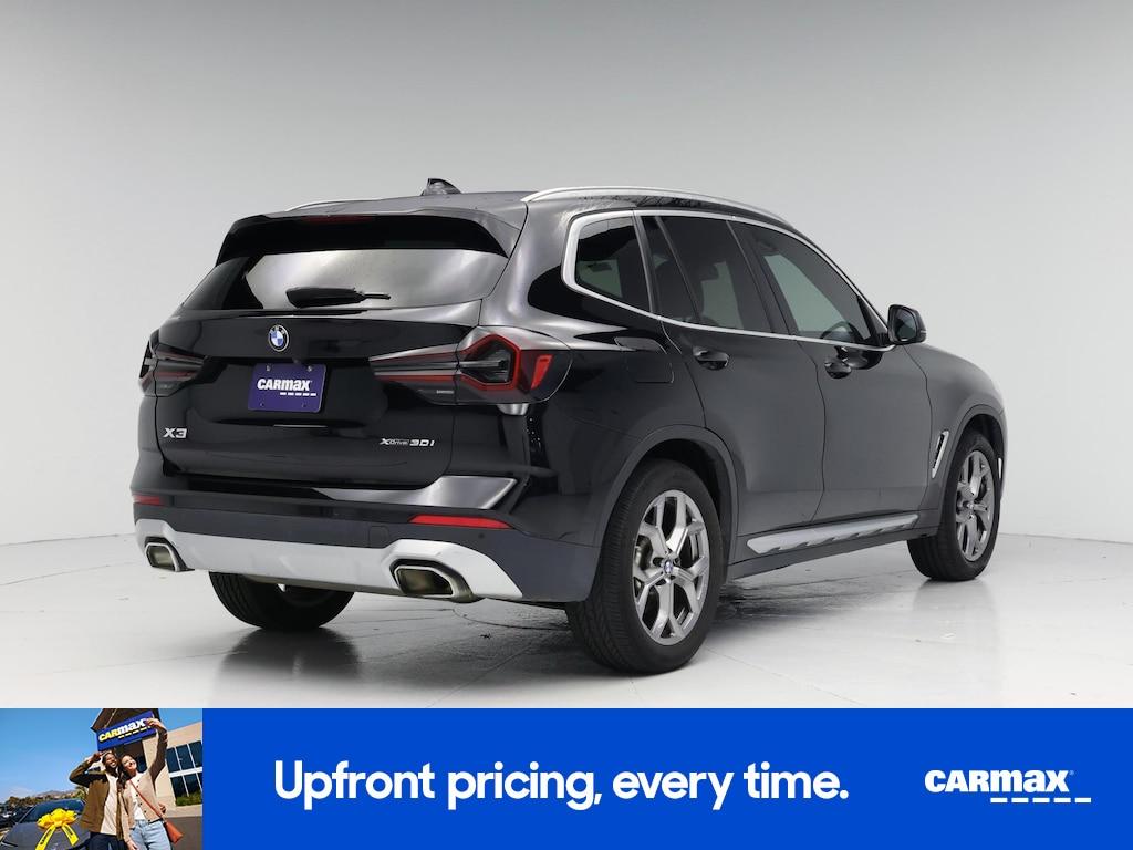 used 2022 BMW X3 car, priced at $32,998