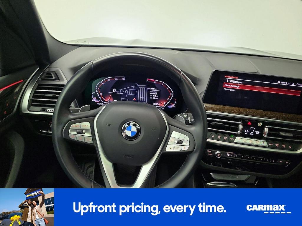 used 2022 BMW X3 car, priced at $32,998