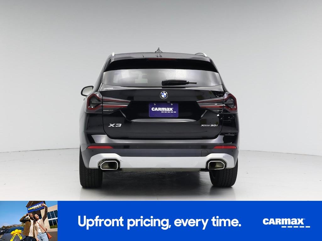 used 2022 BMW X3 car, priced at $32,998