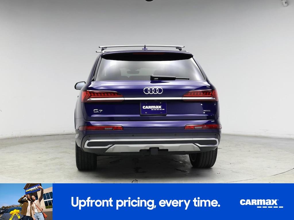 used 2021 Audi Q7 car, priced at $36,998