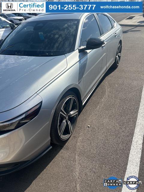 used 2024 Honda Accord Hybrid car, priced at $28,750