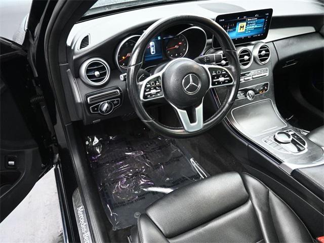 used 2019 Mercedes-Benz C-Class car, priced at $18,500