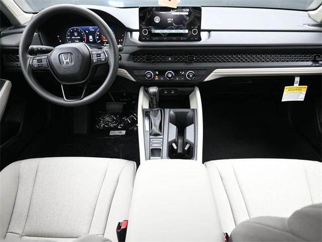 new 2025 Honda Accord car, priced at $27,167