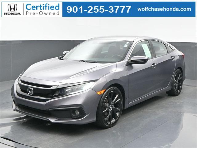 used 2019 Honda Civic car, priced at $17,750
