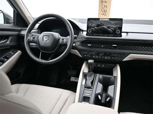 new 2025 Honda Accord car, priced at $29,438