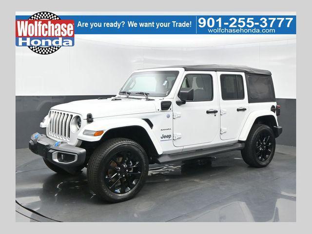 used 2023 Jeep Wrangler 4xe car, priced at $29,950