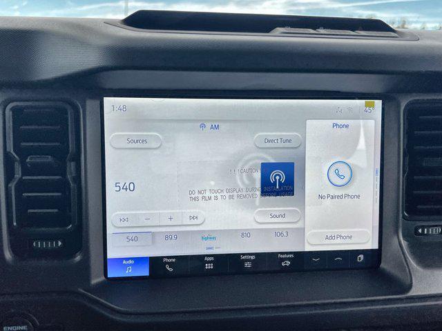 new 2025 Ford Bronco car, priced at $37,344