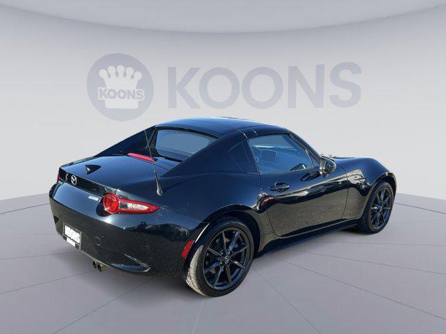 used 2017 Mazda MX-5 Miata RF car, priced at $18,000
