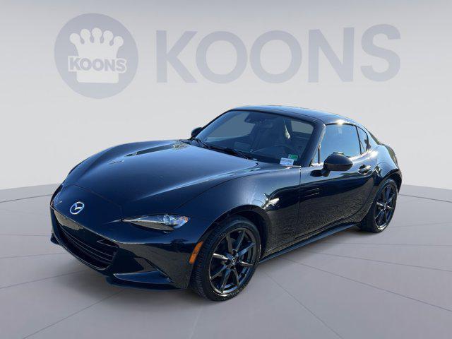 used 2017 Mazda MX-5 Miata RF car, priced at $18,000