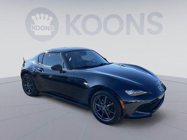 used 2017 Mazda MX-5 Miata RF car, priced at $18,000