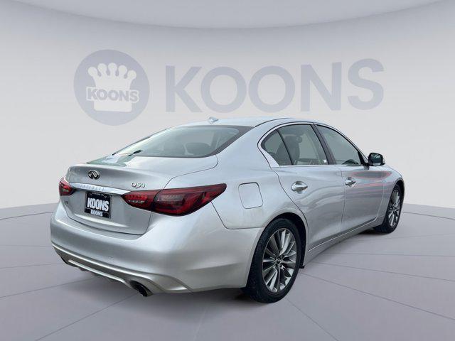 used 2018 INFINITI Q50 car, priced at $16,000