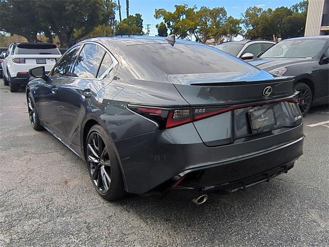 used 2023 Lexus IS 350 car, priced at $45,888