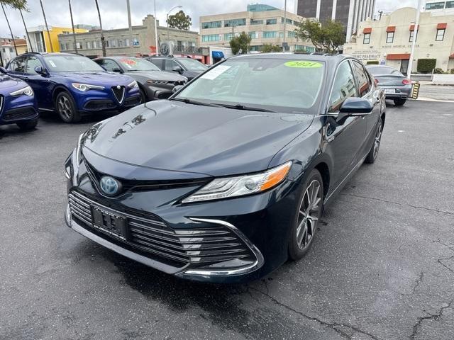 used 2021 Toyota Camry Hybrid car, priced at $28,988