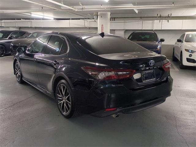 used 2021 Toyota Camry Hybrid car, priced at $28,988