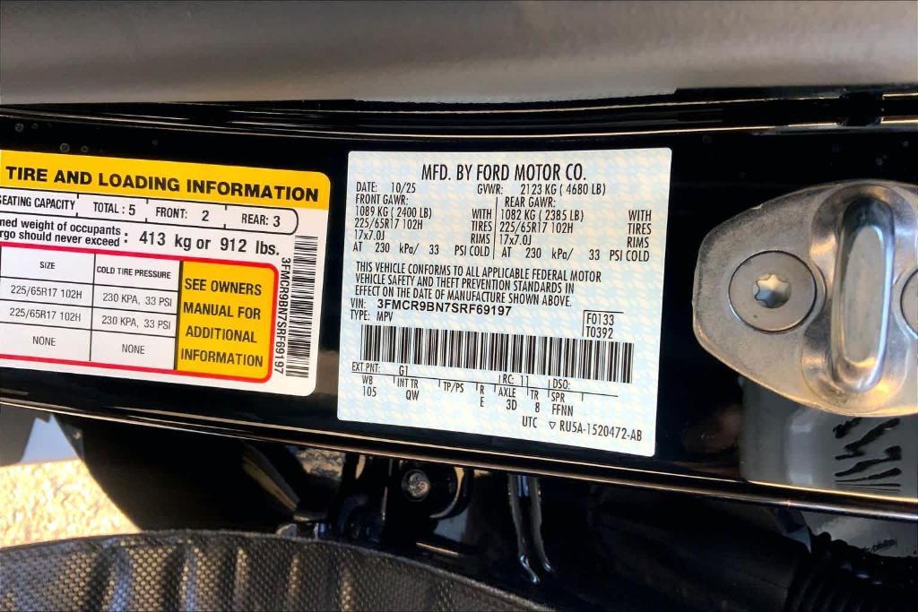 new 2025 Ford Bronco Sport car, priced at $34,230