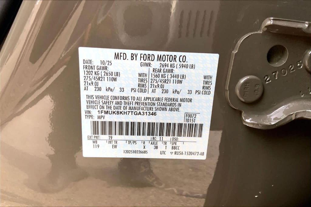 new 2026 Ford Explorer car, priced at $50,151