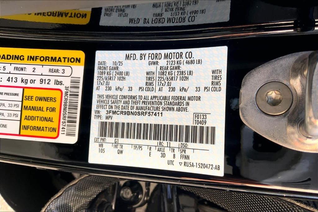 new 2025 Ford Bronco Sport car, priced at $33,899