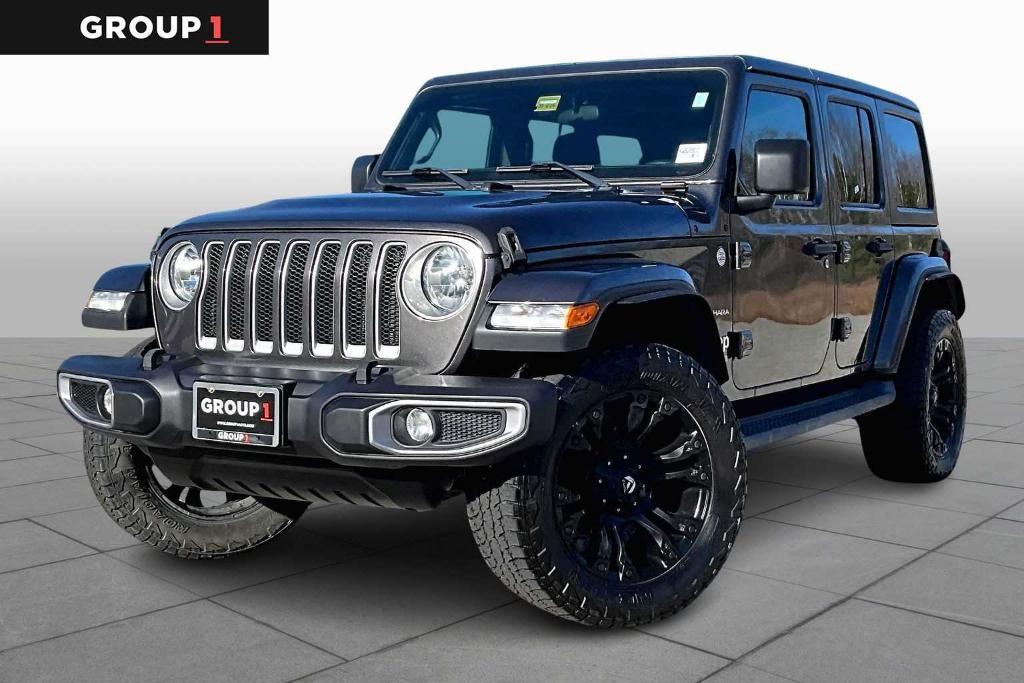 used 2019 Jeep Wrangler Unlimited car, priced at $21,854
