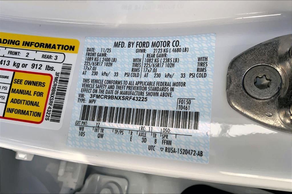 new 2025 Ford Bronco Sport car, priced at $32,282