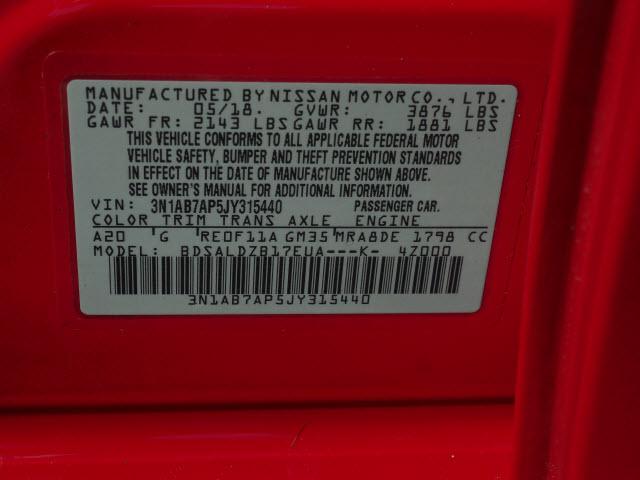 used 2018 Nissan Sentra car, priced at $15,989