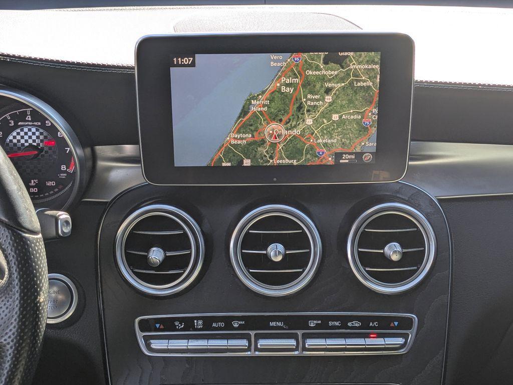 used 2017 Mercedes-Benz AMG GLC 43 car, priced at $17,888