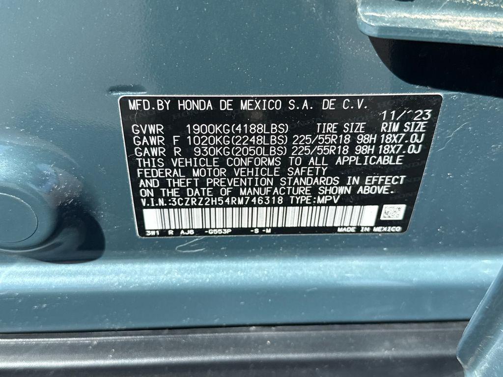 used 2024 Honda HR-V car, priced at $24,995