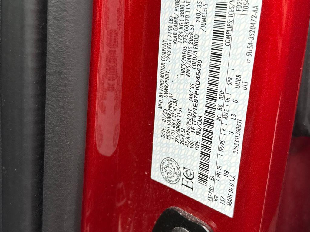 used 2023 Ford F-150 car, priced at $48,978