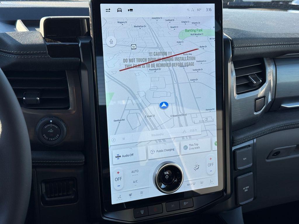 new 2025 Ford F-150 Lightning car, priced at $63,399