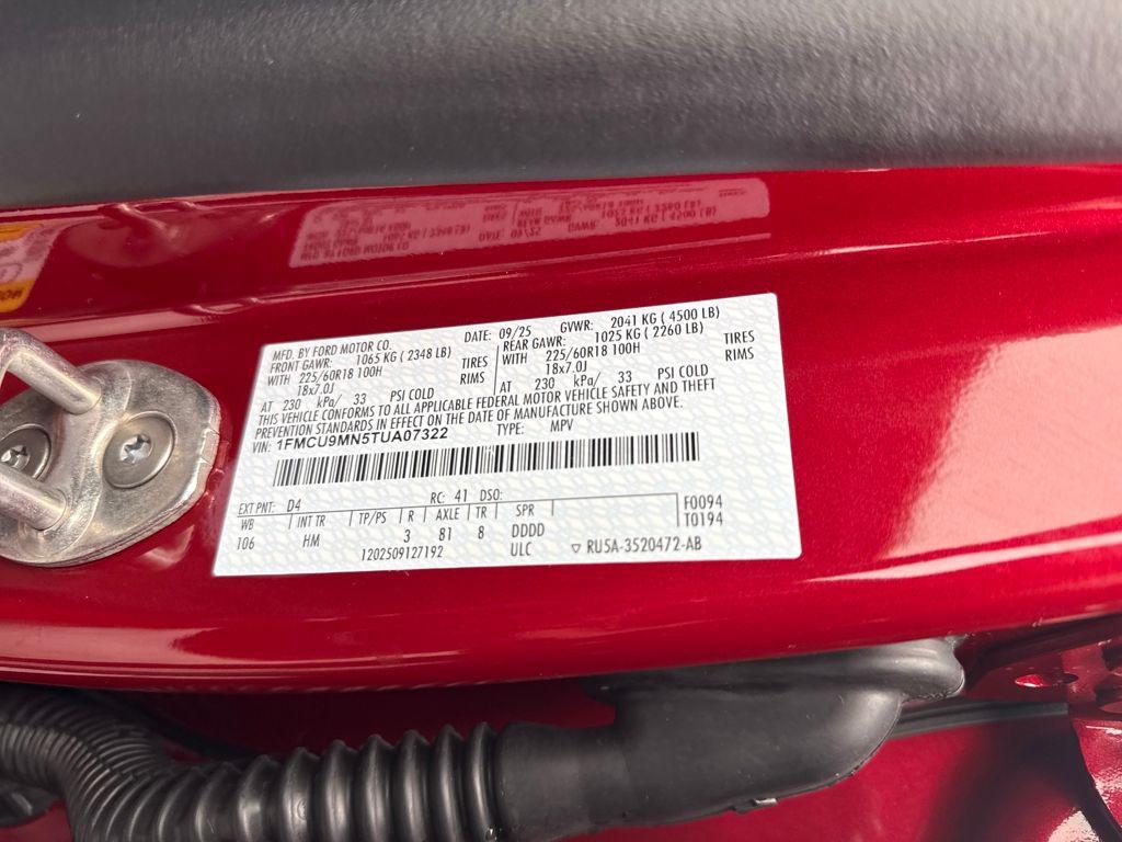 new 2026 Ford Escape car, priced at $32,875