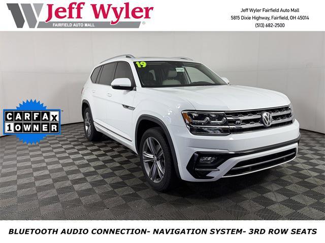 used 2019 Volkswagen Atlas car, priced at $18,848
