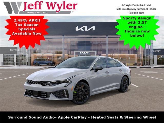 new 2026 Kia K5 car, priced at $37,582