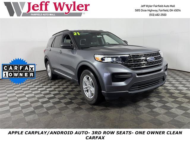 used 2021 Ford Explorer car, priced at $21,120