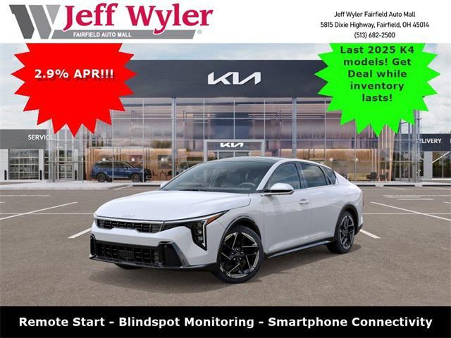 new 2025 Kia K4 car, priced at $25,562