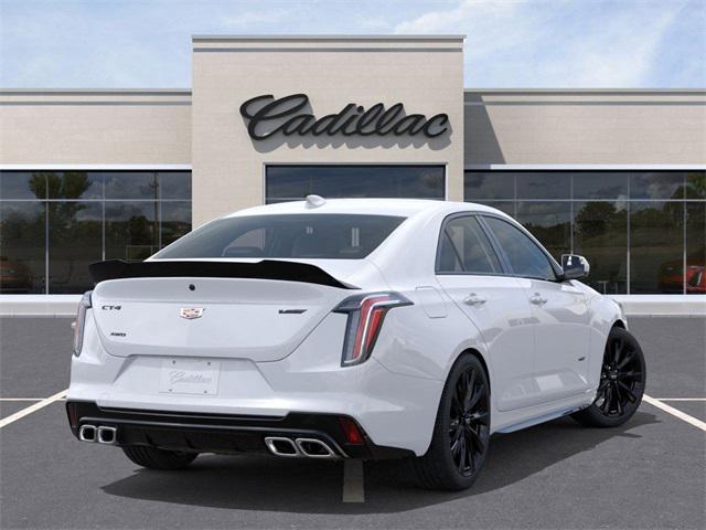 new 2026 Cadillac CT4-V car, priced at $61,934