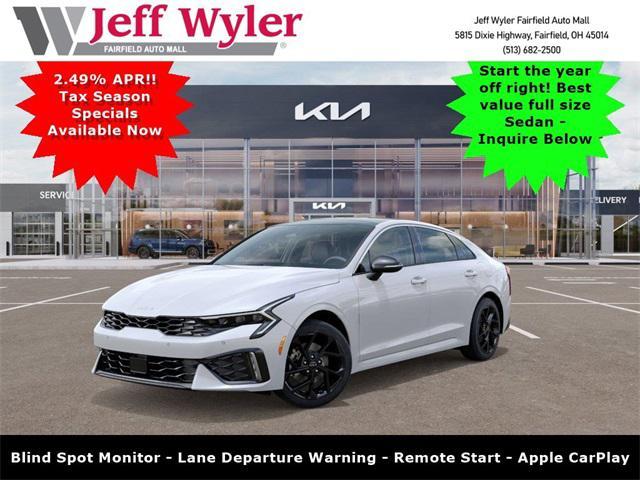 new 2026 Kia K5 car, priced at $32,494