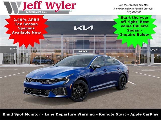 new 2026 Kia K5 car, priced at $32,034