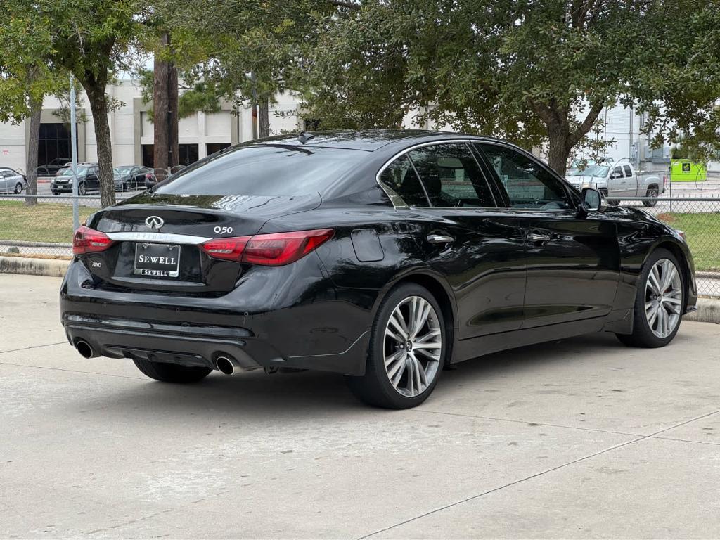 used 2022 INFINITI Q50 car, priced at $26,999