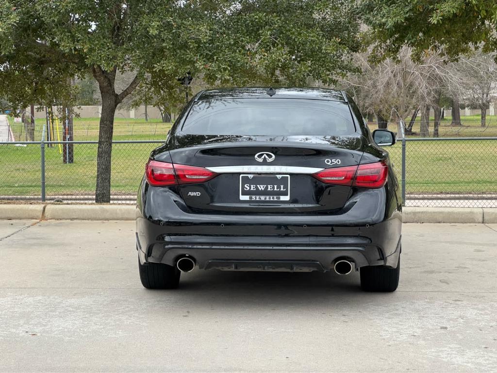 used 2022 INFINITI Q50 car, priced at $26,999